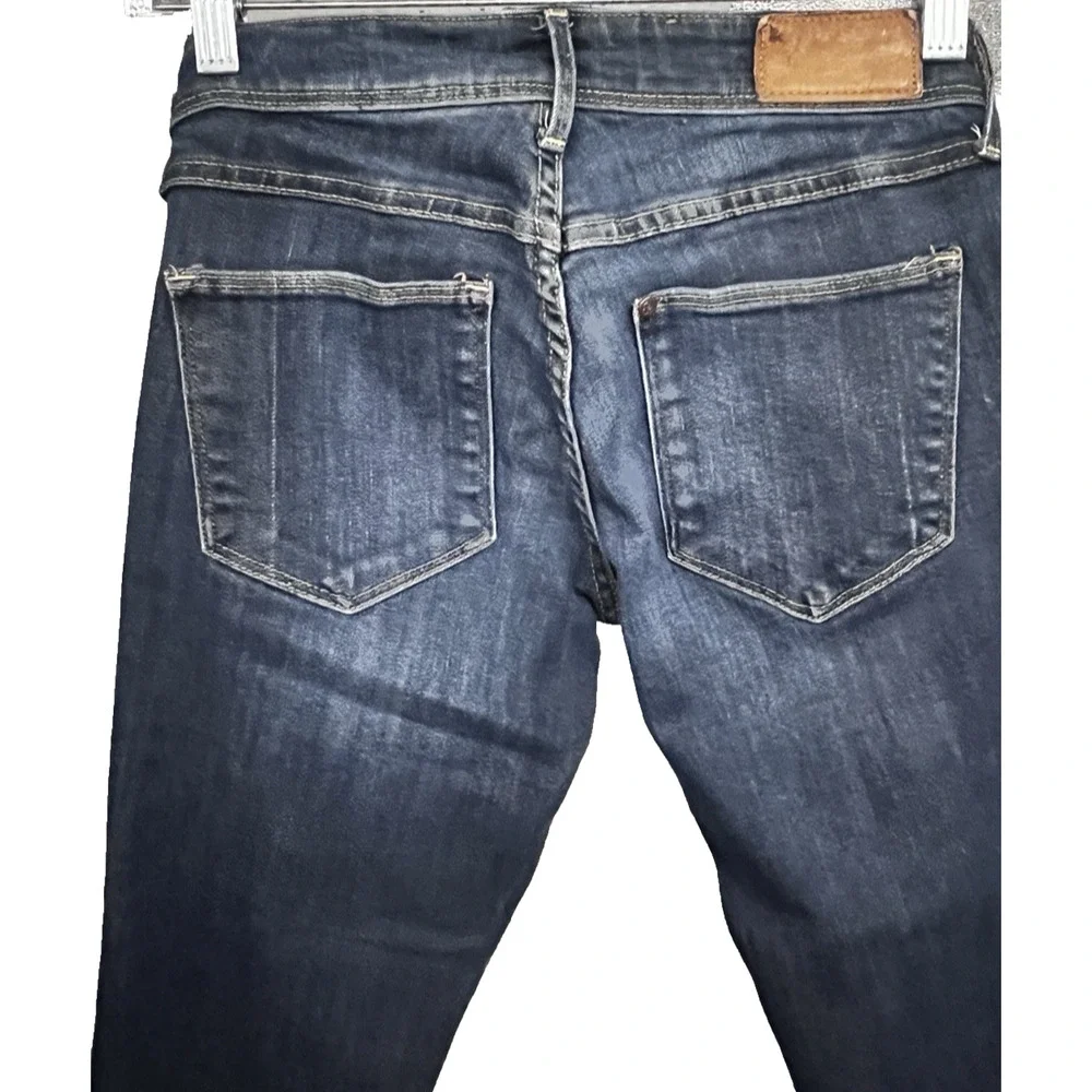KUT Stretch Skinny Jeans Dark Wash Sz 0P 28x29 Low - Picture 3 of 5